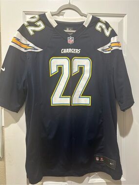 Los Angeles Chargers #22 Navy Nike NFL Jersey Verrett